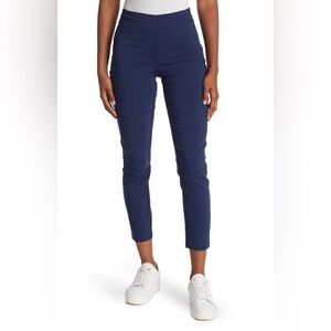NWT Navy Ankle-Length Women's Travel Pants - 14
